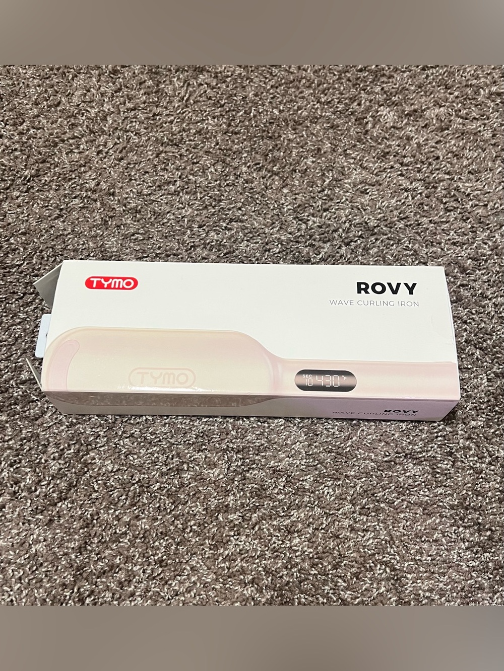 Tymo Rovy Wave Curling Iron - Pink